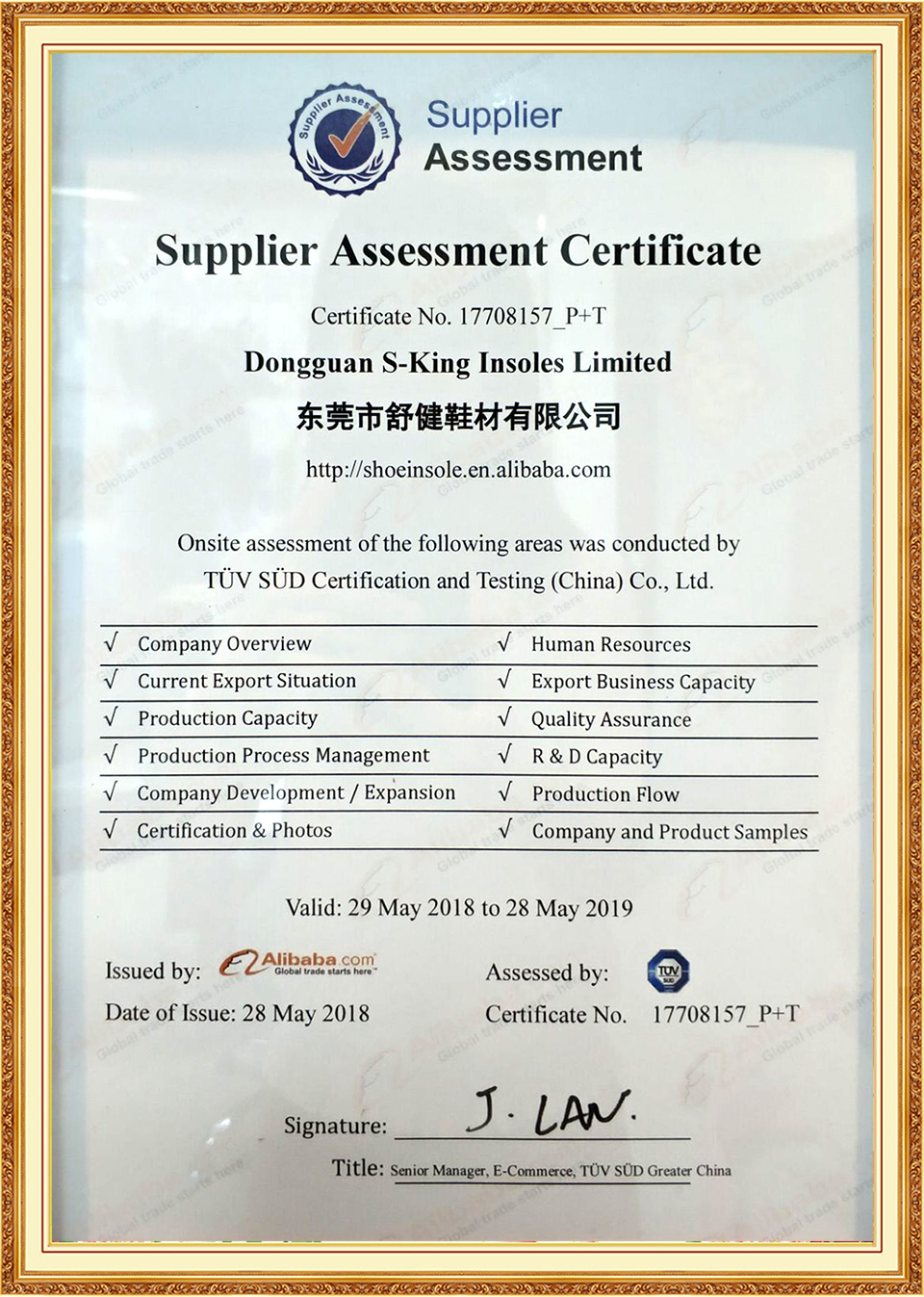 S-King-Best Foot Care Anti Slip Shock Absorption Full Length Eva Golf Insole -6