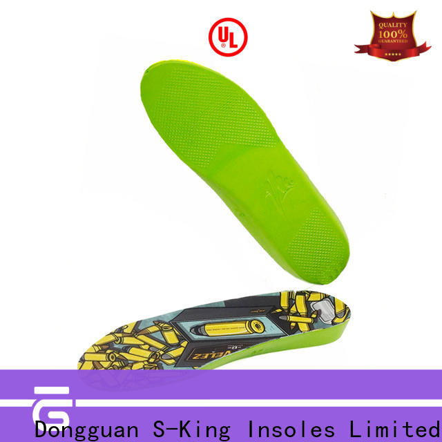 S-King memory foam insoles with arch support manufacturers