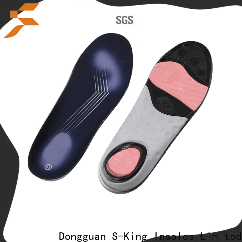 S-King High-quality gel insoles for men's shoes manufacturers for fetatarsal pad