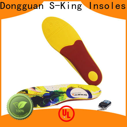 S-King Custom insoles for cold feet for golfing