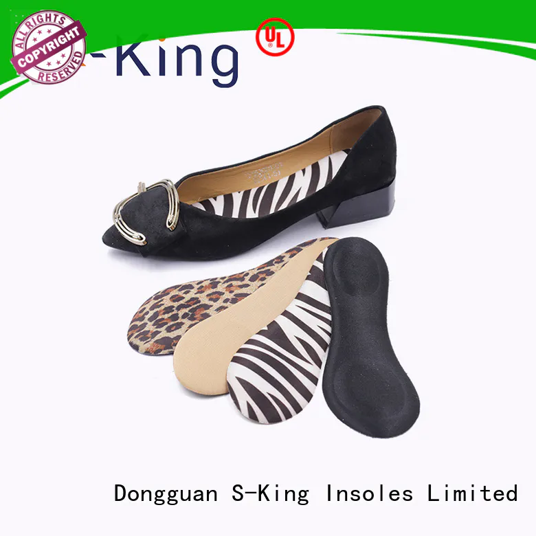 S-King removable insoles for women's shoes foot care feet fatigue