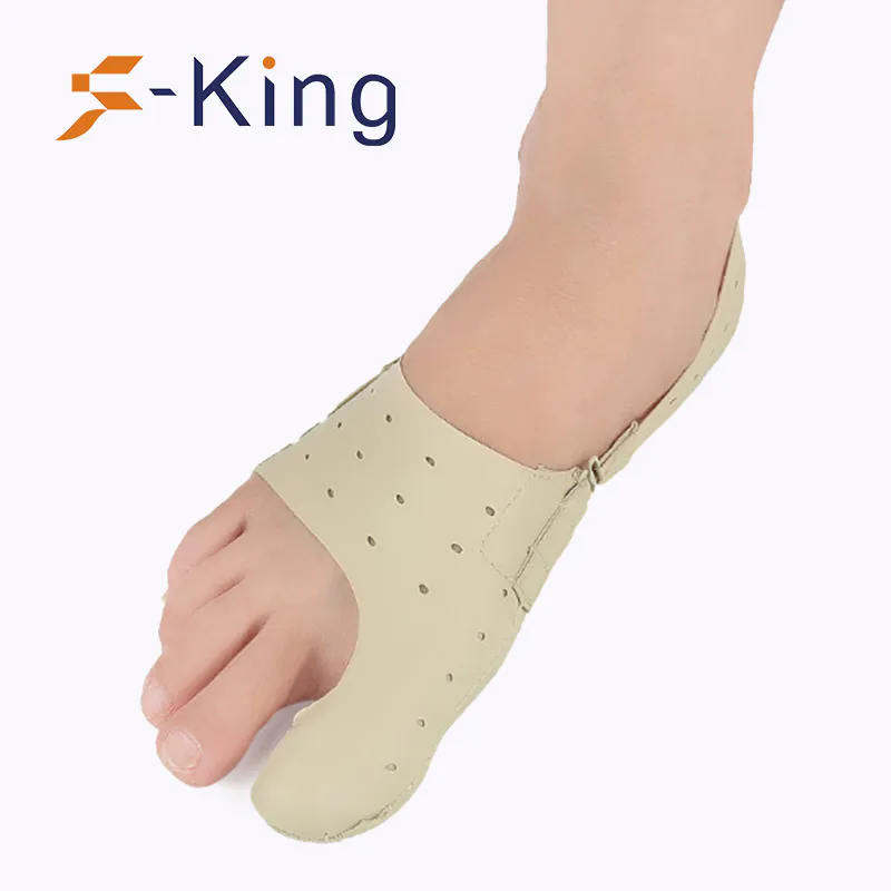 Bunion Pain Relief Hallux Valgus Correction , Leather Hallux Valgus Orthotic Belt for Thumb