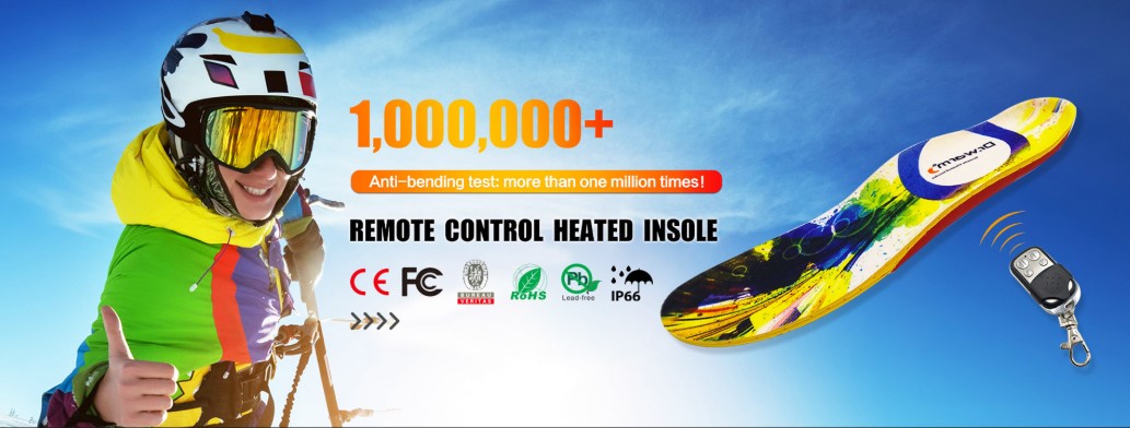 remote control heated insoles