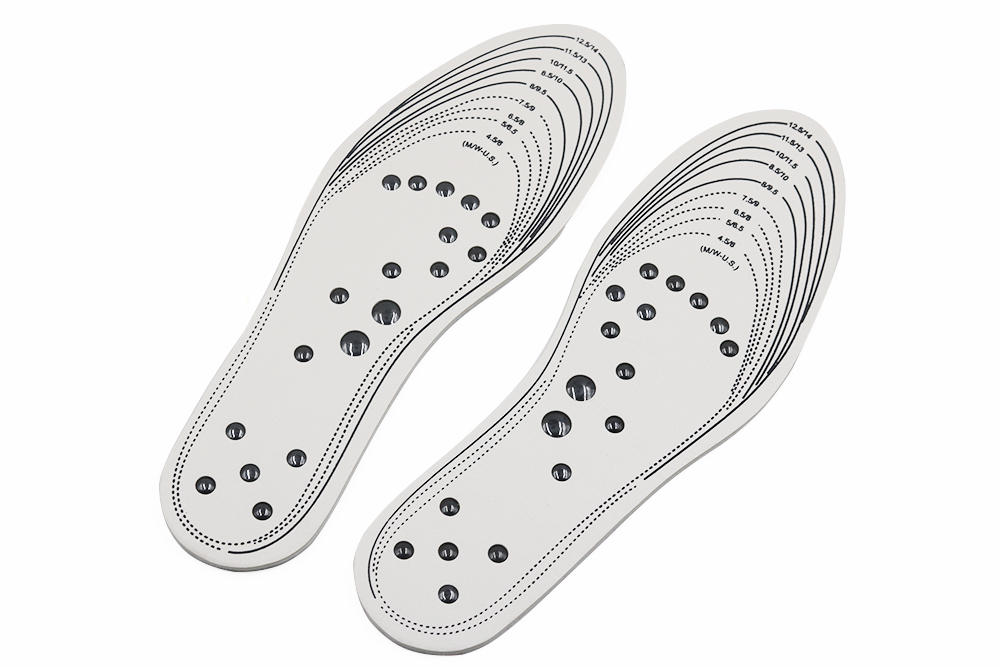 S-King-Magnetic Foot Insoles Memory Foam Magnetic Massage Insoles Soft Latex-1
