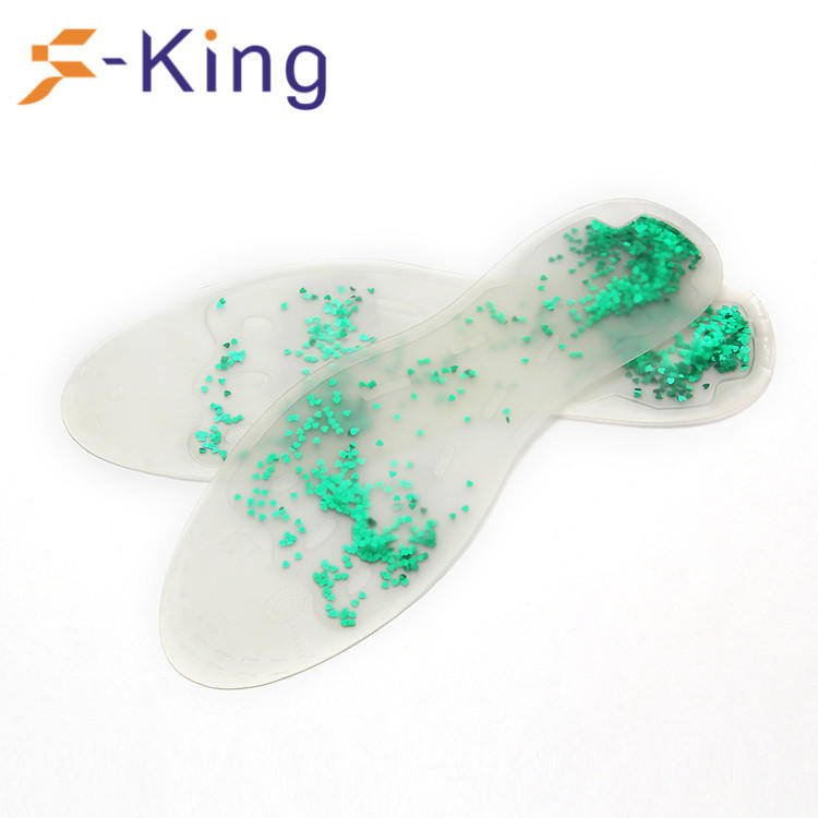 orthotic foot relief insoles liquid filled liquid for walking S-King