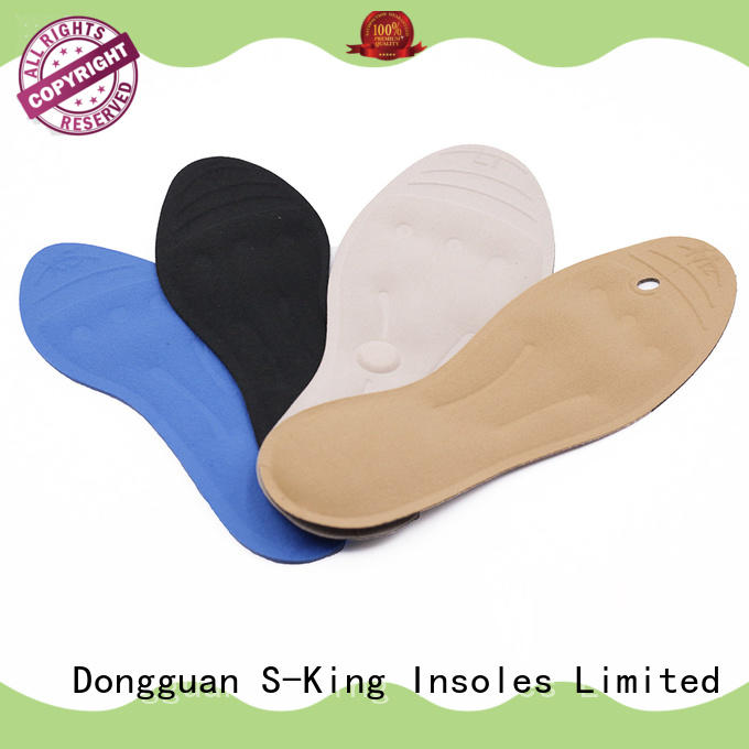 S-King sorbothane liquid filled insoles inserts relieve stress