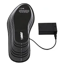 Wire electric heated insoles winter foot protect for hunting/skiing/fishing