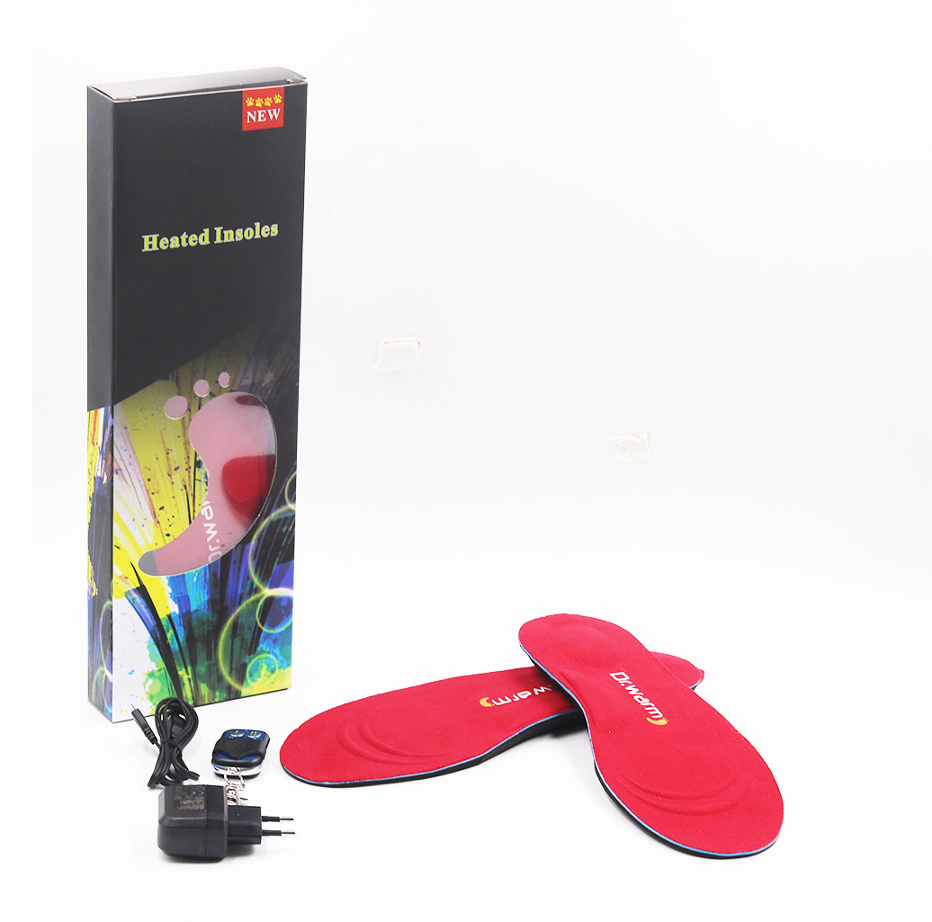 Quality S-King Brand battery heated insoles shoes