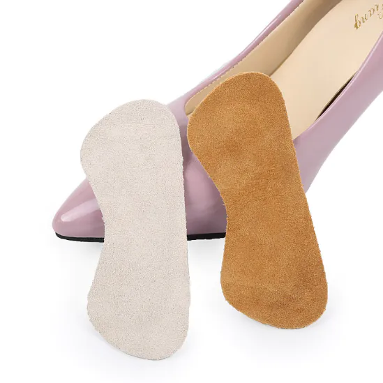 Lady leather shoe heel liner protector, leather heel grips, heel liners