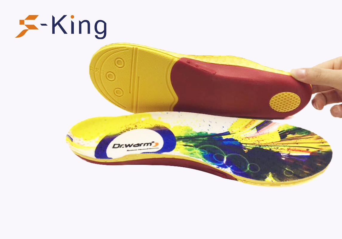 controlled battery heated insoles foot wireless S-King Brand