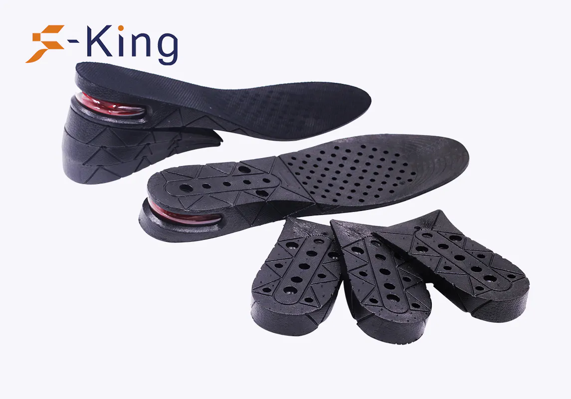 S-King heighten height insoles 5 inches liftsup for footcare health