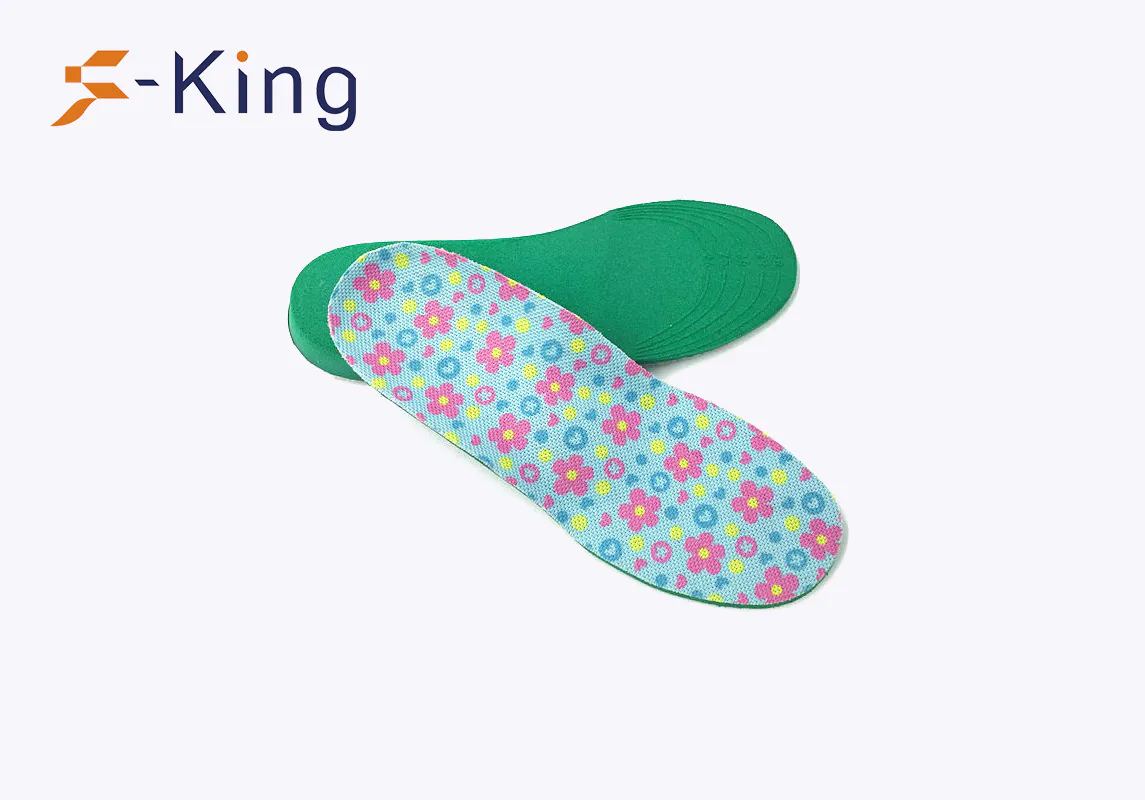 S-King Brand support orthotic custom gel insoles for kids