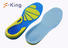Foot balance shock absorption Antibacterial gel sports insoles