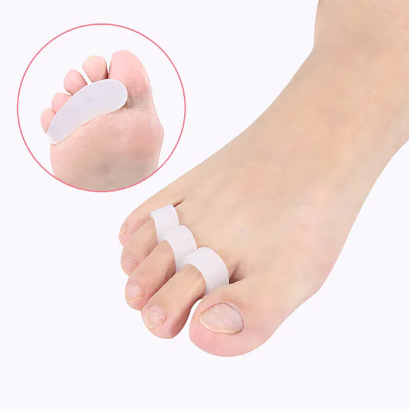 gel toe separators for bunions foot protector three gel toe spacers manufacture