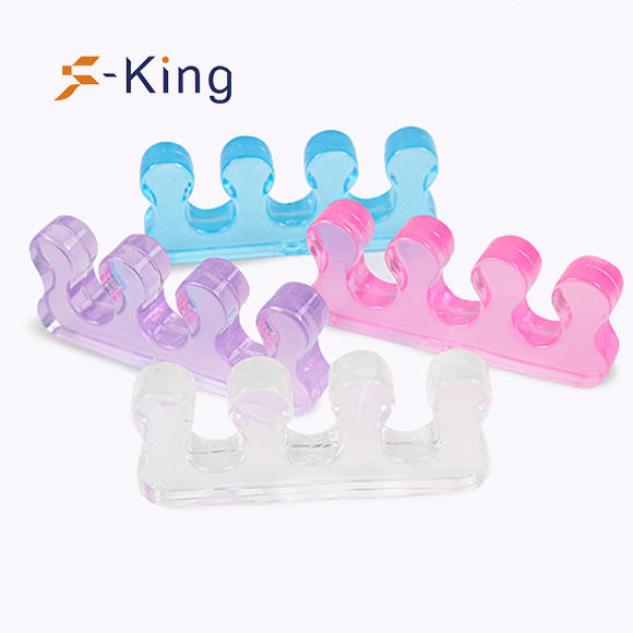 Custom fabric gel toe spacers splint S-King