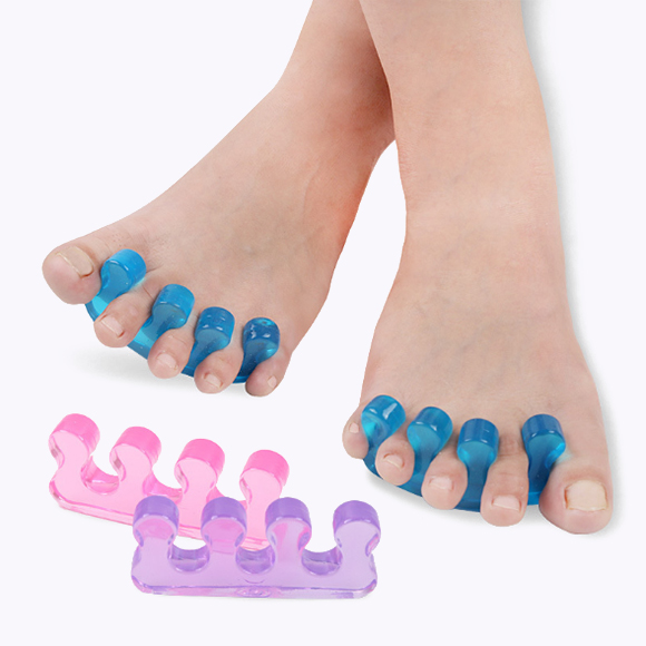 Foot Care Product Medical orthotics Gel Bunion Silicone Toe Separator, Toe Stretcher Separator-6