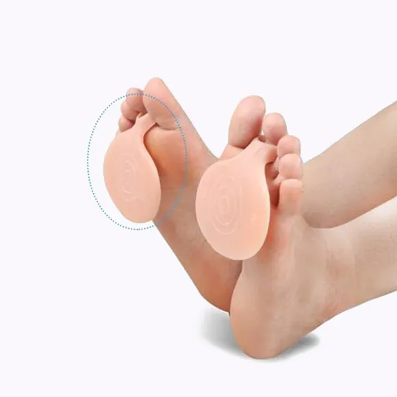 Foot Care Sore Feet Soft Pear Shape SEBS Forefoot Pad