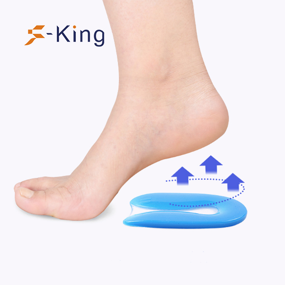 S-King ushaped heel cushions for plantar fasciitis half length for shoes-4