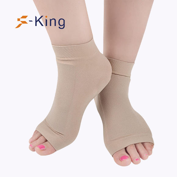 Silicone Gel Plantar Fasciitis Heel Protection Sport Arch Support Ankle Sock