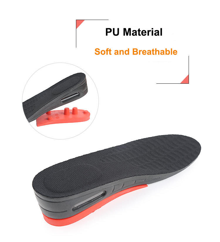 S-King taller thick insoles lift up insert Foot Accessories