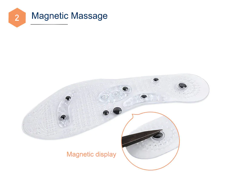 S-King massage magnetic therapy insoles improve your blood circulation Footcare health