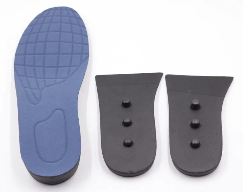 Custom heel lift inserts for shoes for footcare health