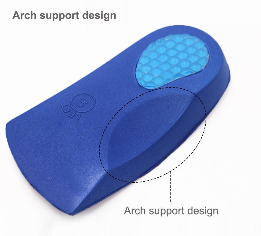 orthopedic sports orthotic insoles with arch support sports