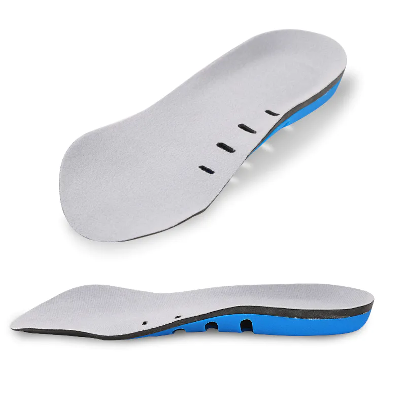 Half length massage shoe insoles Arch support flat foot orthotic shock absorption breathable