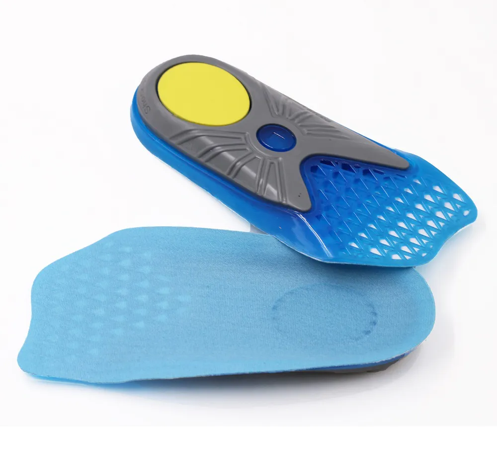 3/4 Length Arch Support Shoe Inserts for Women & Men Anti Fatigue Walking, Running and Overpronation Insoles