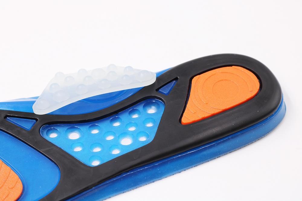 Gel Comfort Massaging Insoles For Working Boots HIKING RUNNING TRAINERS