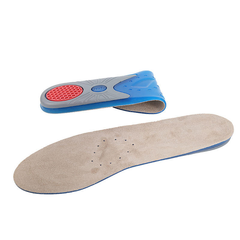 Comfort Gel Shoe Insoles, Orthotic Insoles for Men & Women, Full Length Plantar Fasciitis Inserts with Arch Support Relieve Flat Feet, High Arch, Foot Pain