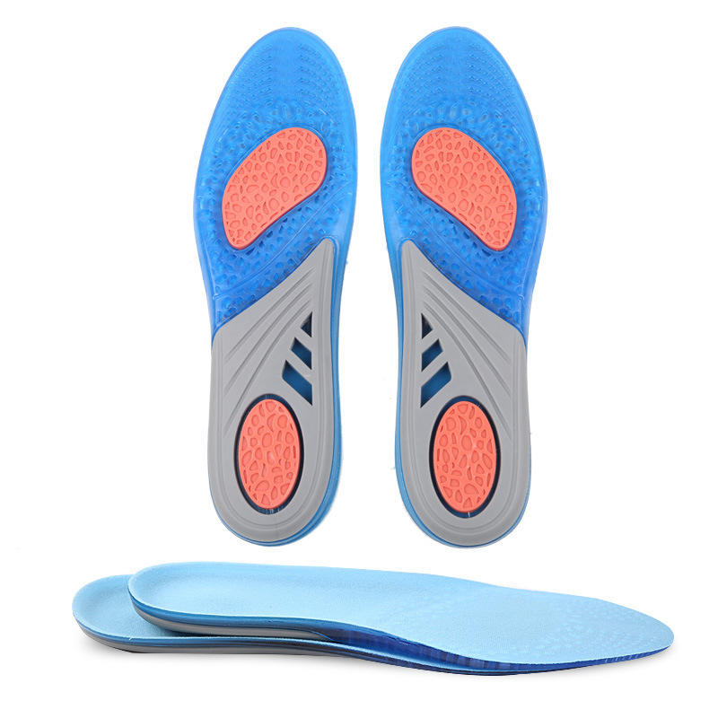 Comfort Gel Shoe Insoles,Full Length Plantar Fasciitis Inserts with Arch Support Relieve Flat