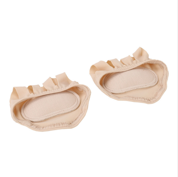 Breathable Peep Toe Open 5-Toe Anti-slip Forefoot Gel Socks Cushions Metatarsal Pads