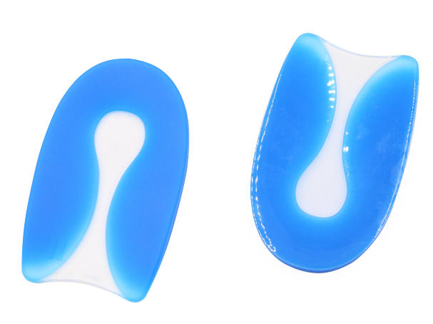 U-shaped gel silicone heel cushion, shock absorption orthotic cushion plantar spur support heel cup
