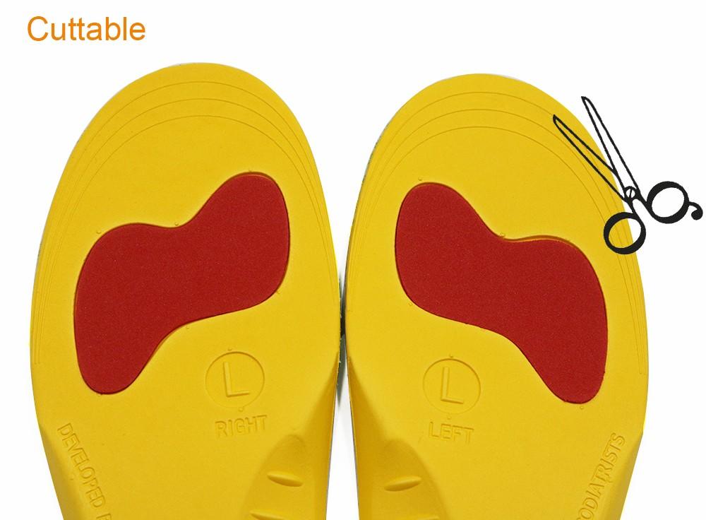 orthotics foot insoles with arch support for skiing S-King