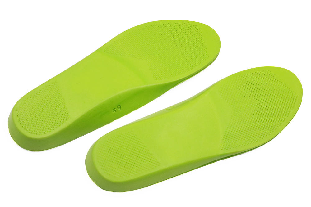 PU Memory polyurethane Foam Shock Absorption Insoles for Sport Pain Relief