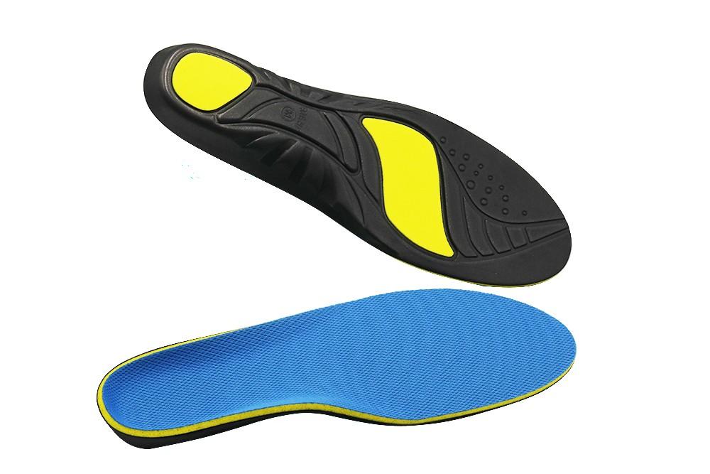 cotton foot insoles high arch support for shoes