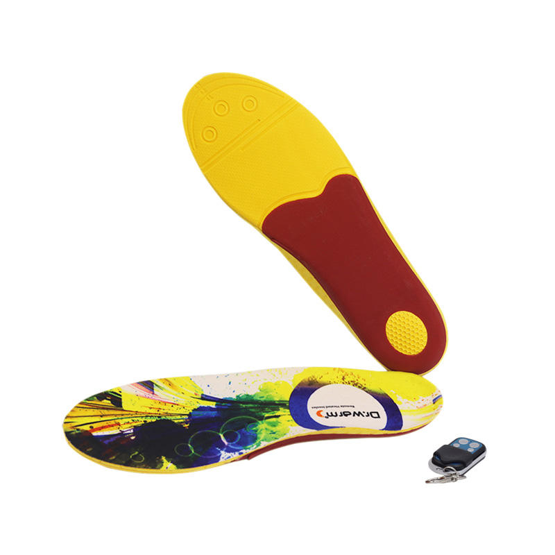 Remote Control Shoes Heated Insoles Rechargeable Usb Heated Warmer Insole with Electric Battery