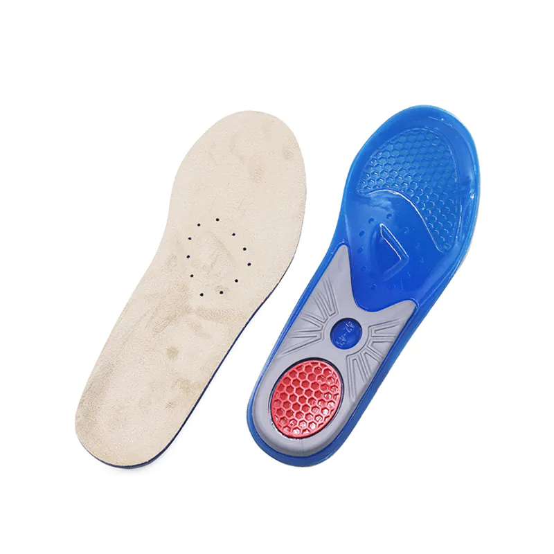 Comfort Gel Shoe Insoles, Orthotic Insoles for Men & Women, Full Length Plantar Fasciitis Inserts with Arch Support Relieve Flat Feet, High Arch, Foot Pain