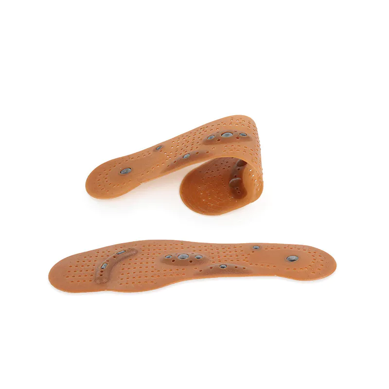 Therapeutic acupuncture Magnetic massage Shoes Insoles Free cutting Foot Pain Relief