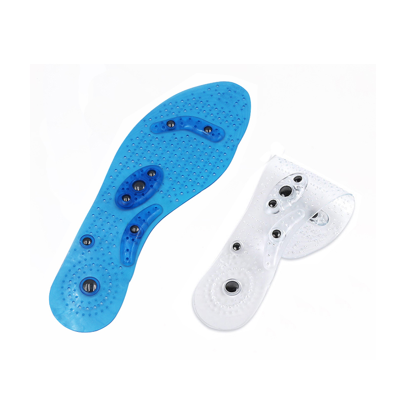 Pain Relief Foot Massage Magnetic Insoles, Gel Magnetic Shoe Insole