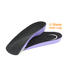 Faux suede surface EVA  3/4 half-pad high elastic arch support orthotic rear pad orthopedic insole