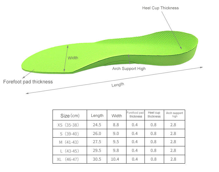 S-King soft orthotic insoles Supply for sports