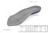 Anti-slip 3/4 half pad wicking shock absorption arch support insole with soft thin section velvet