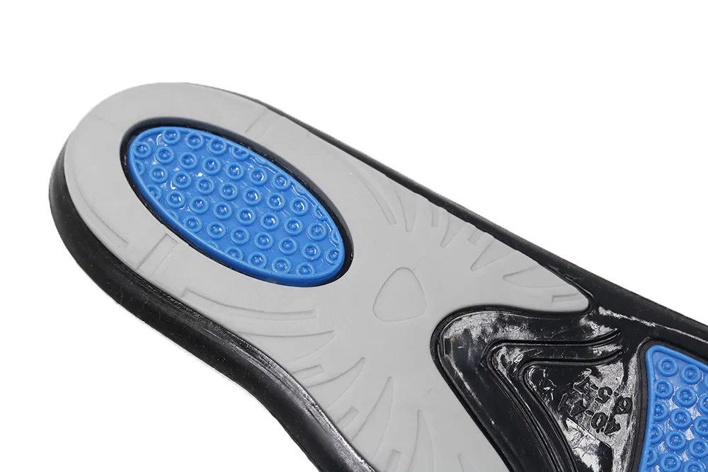 Gel feet insoles Promotional foot care products plantar fasciitis high impact arch supports shoe inserts for heel pain