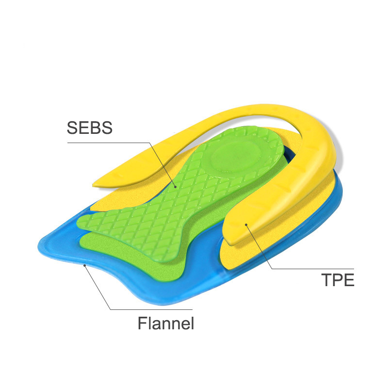 product-S-King-High-elastic shock absorption men and women protective heel insole half yard heel cus