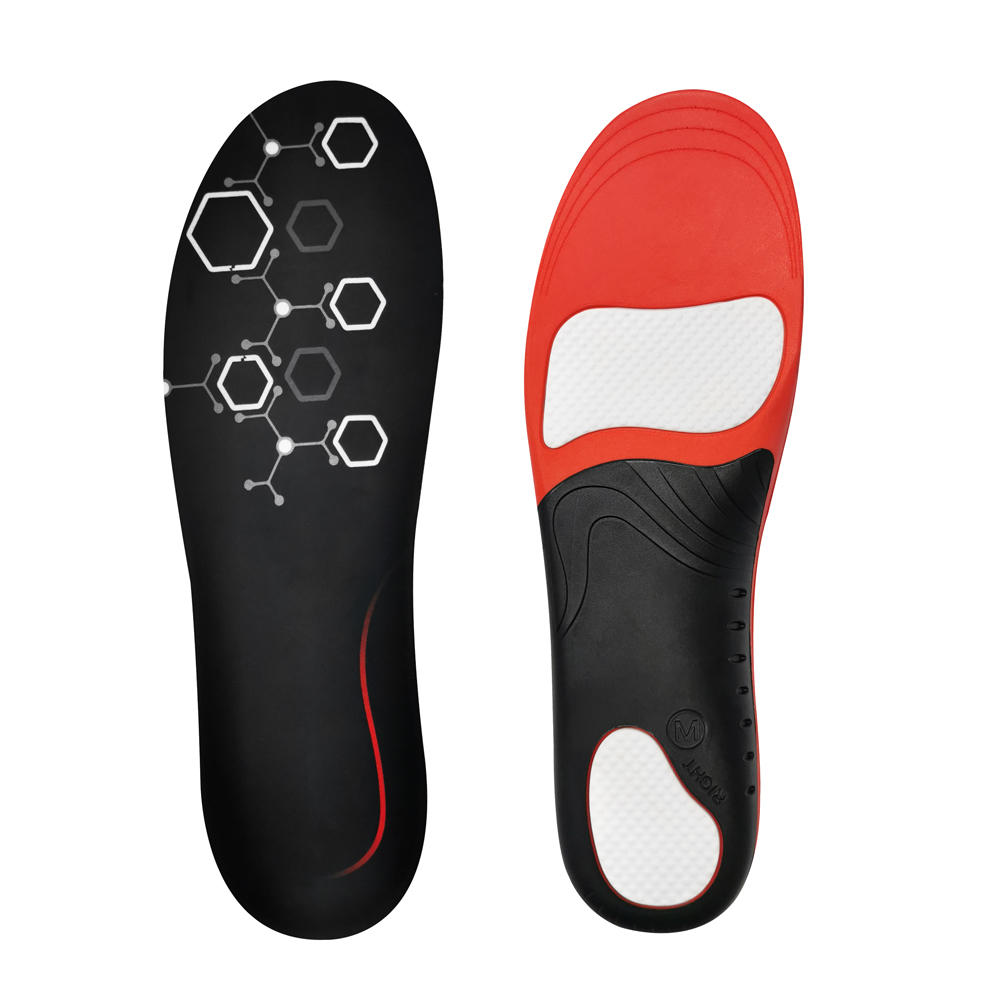 Orthotic insoles Fashion design Full Length cushioned arch support pain relief flat foot orthopedic bowlegs correction