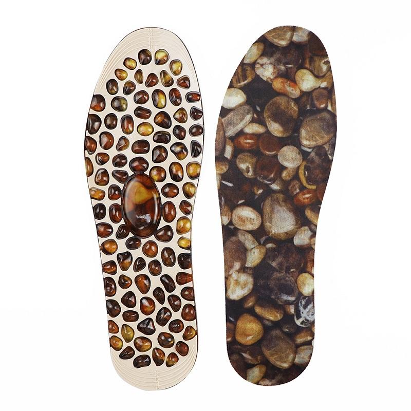 Cobble Stone Massage shoe Insoles Promote blood circulation Foot Acupoint Therapy For Walk