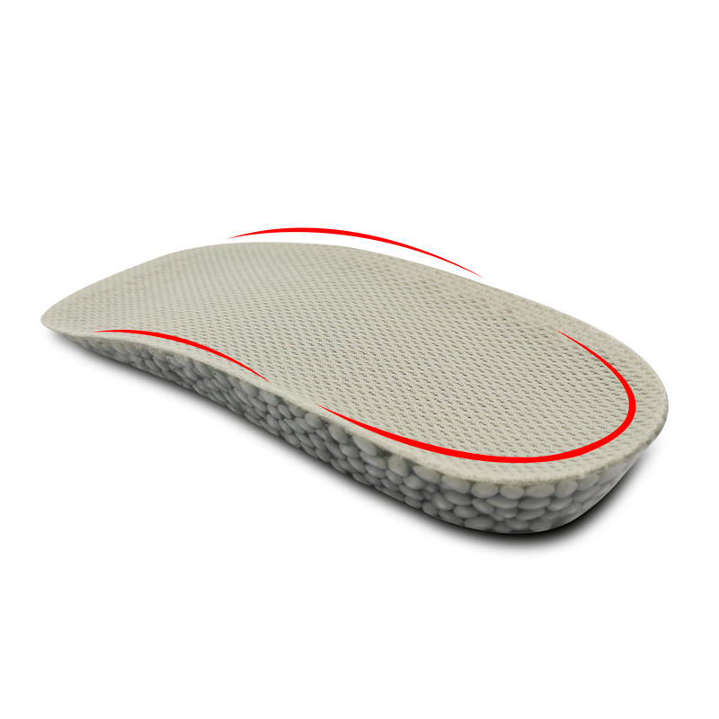 Invisible Cushioning soft shock absorption height increase popcorn shoe insole