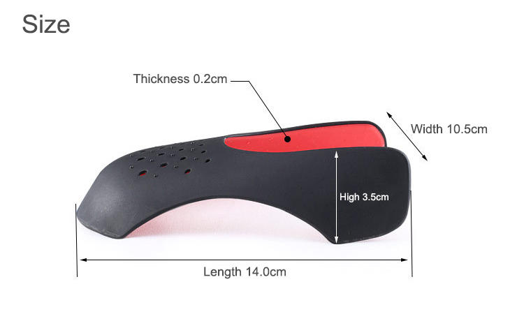 Anti-wrinkle shoe creases shoe sneakers shield TPE material